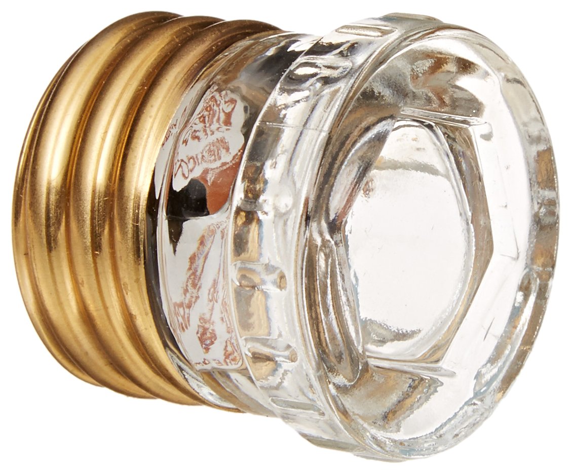 Mersen GW10 NonTime Delay UL Plug Fuse, 125VAC, 10kA AC, 10 Ampere