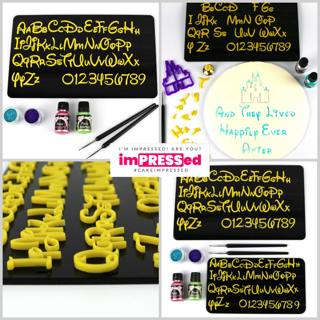 Napravi Rs Accessoires De Decoration Ustensiles A Patisserie Lettres Imprimees Pour Decoration De Gateau Lettres De Gateau Fantaisie