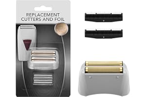 WUSUKER Pro Shaver Replacement Foil and Cutters Compatible with Andis ProFoil Lithium foil Shaver, Golden