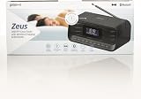 Groov e Zeus DAB FM Clock Radio with Bluetooth, Wireless Charge, 60 Presets view 5