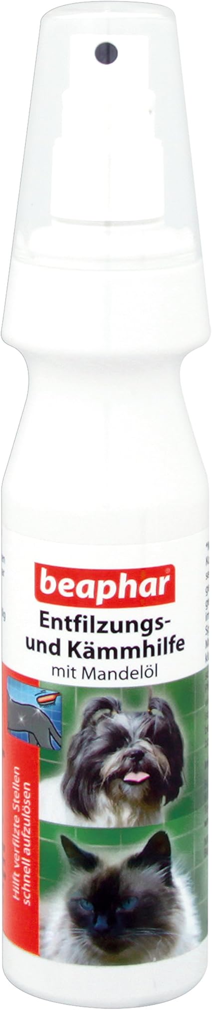 Ontviltings En Kamhulp Verzorging Voor Honden En Katten Ontviltingsspray Met Amandelolie Spray Voor Het Kammen Van Hondenvel 150 Ml Spray Amazon Nl