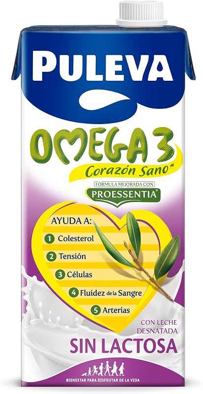 Omega 3 Proessentia® Sin Lactosa brik 1L - Caja 6 litros