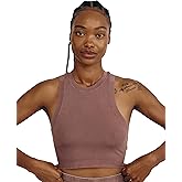 Organic Basics Womens Core Crop Tank Top