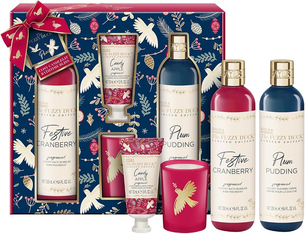 Baylis & Harding The Fuzzy Duck Winter Wonderland Luxury Candlelit Bathing Gift