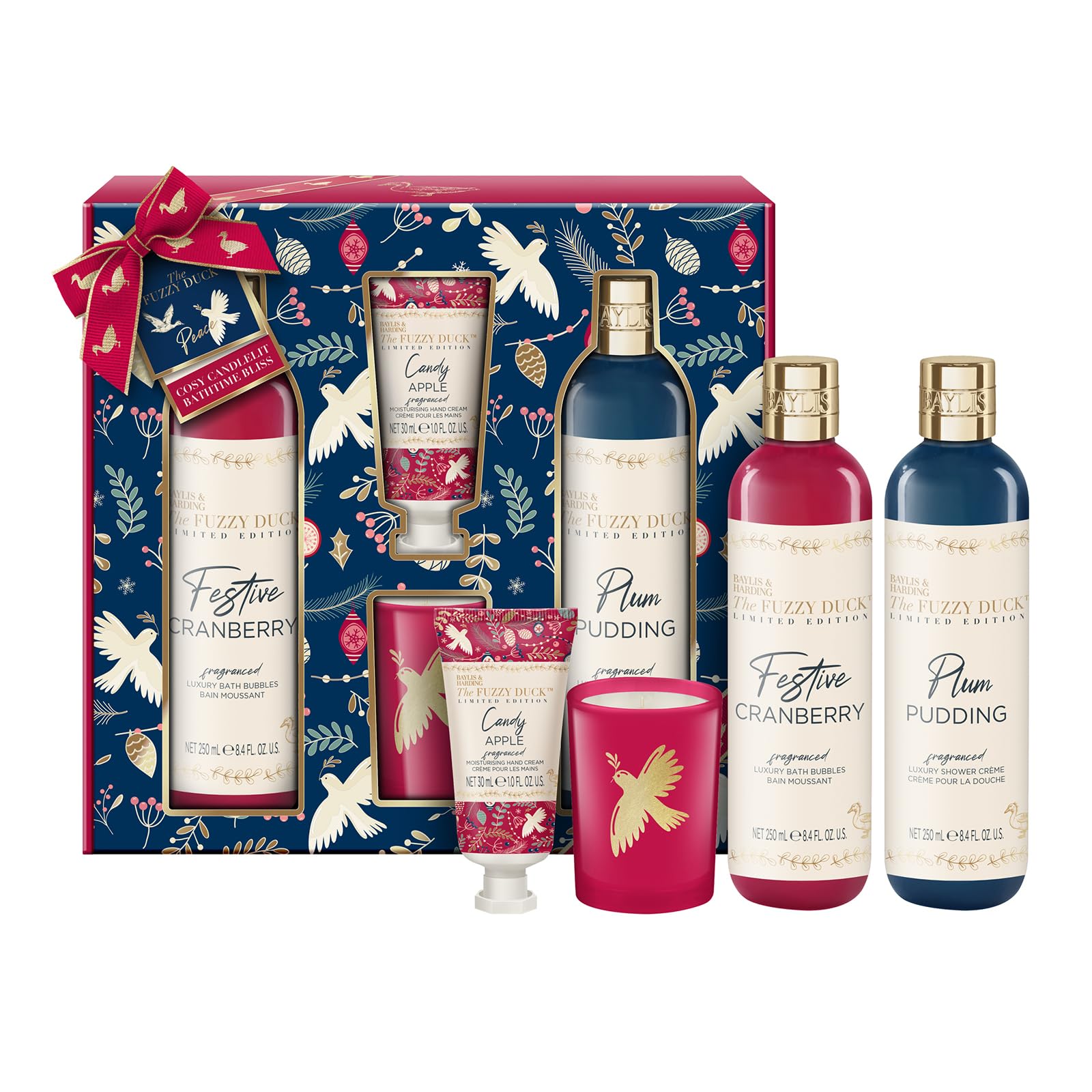 Baylis & Harding The Fuzzy Duck Winter Wonderland Luxury Candlelit Bathing Gift Set (Pack of 1) - Vegan Friendly — image 1