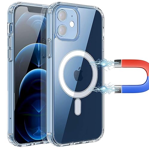 Magsafe Iphone Xs Clear Case Amazon PingGoo Clear Magnetic Phone