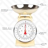 Innoteck Mechanical Kitchen Scale with Bowl 5kg Cream view 8