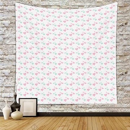 Amazon Com Polyester Tapestry Wall Hanging Kids Girls Room