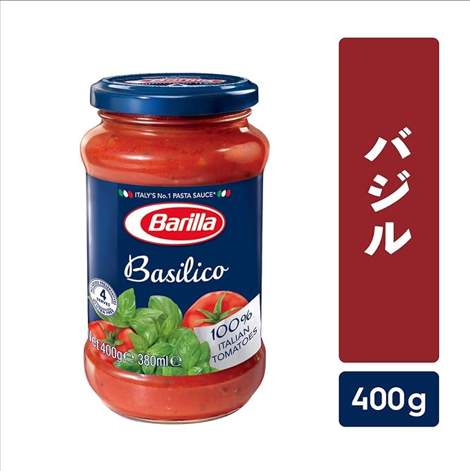 Amazon Barila バジルのトマトソース 400g 2個 正規輸入品