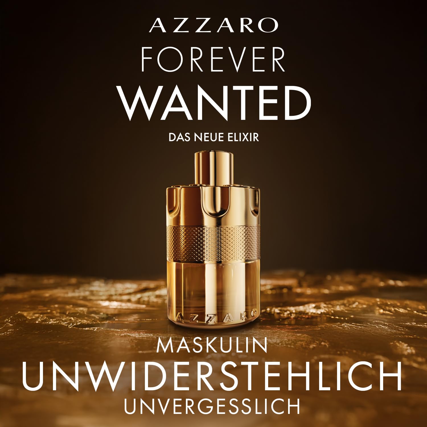 Azzaro Forever Wanted Elixir Eau de Parfum, intensiver, holzig-ledriger Herrenduft, verführerisches Parfüm für Männer, 100 ml 3