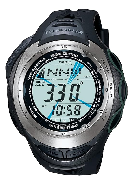 Buy Casio Men's Paw1200 1V Pathfinder Solar Atomic Digital Compass Watch Online at Low Prices in 