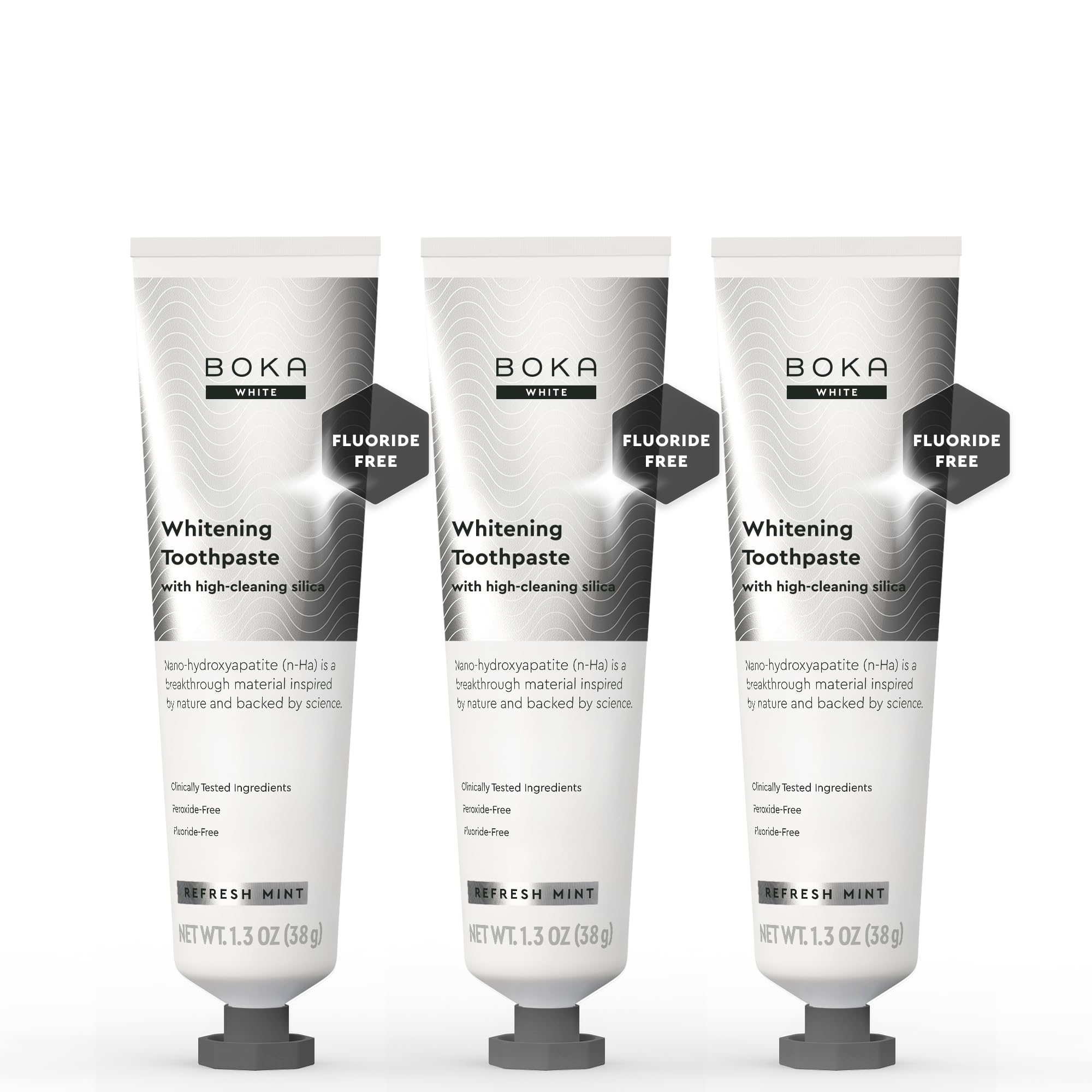 Boka Toothpaste - Nano Hydroxyapatite Toothpaste, Fluoride Free Toothpaste