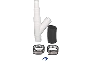 AIR GAP INTERNATIONAL Drain Line Adapter (DLA) With 1/4-inch Quick Connect Fitting for a Water Filter and 7/8-inch Fitting for a Dishwasher (ET116-001, D-25QC, DLA-D)