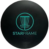 STAR FRAME Disc Golf Squishy Frisbee | PDGA Approved Knee Pad | Fun Frolf Toy for Kids Teal