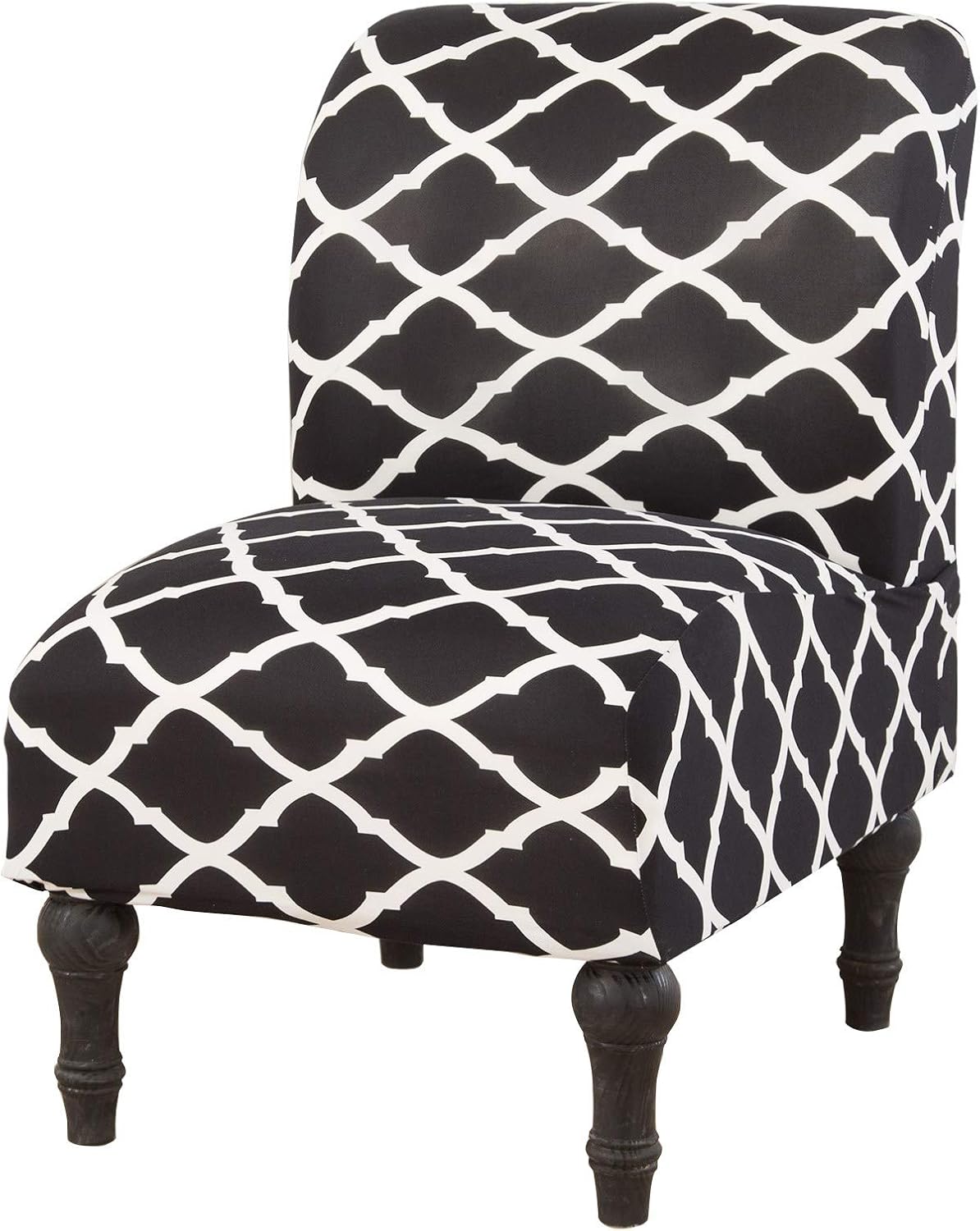 Surrui Armless Chair Slipcovers Stretch Furniture Protector