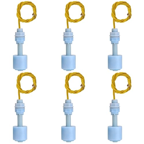 6 Pieces Plastic PP Float Switch Fish Tank Liquid Water Level Sensor ...