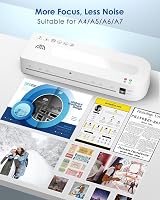 MAXDONE Laminator A4 Cold/Hot Dual Mode 50 Pouches 90s Warm Up 320mm/min view 9