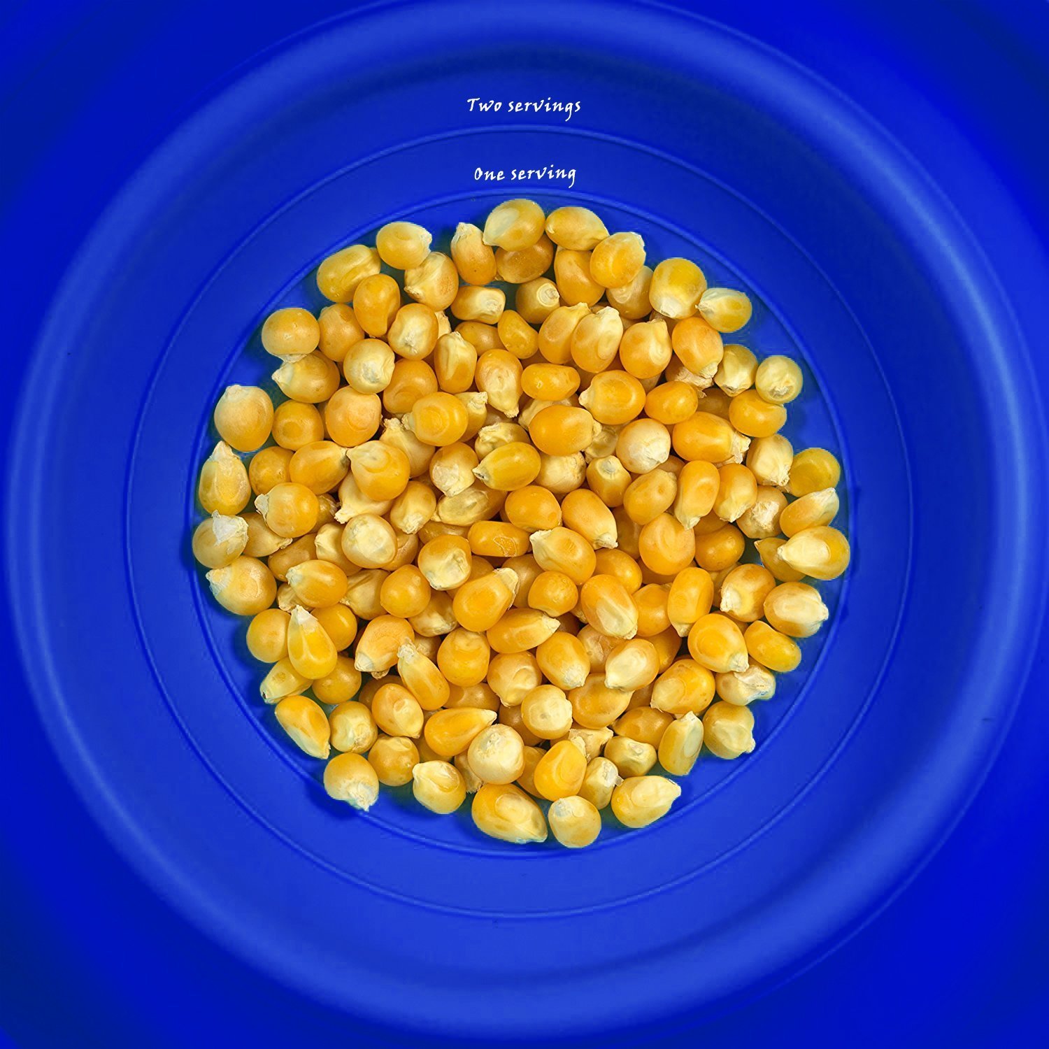 Firlar Microwave Popcorn Popper Sturdy Convenient Handles, Silicone Popcorn Maker, Collapsible Bowl with Lid (Blue)