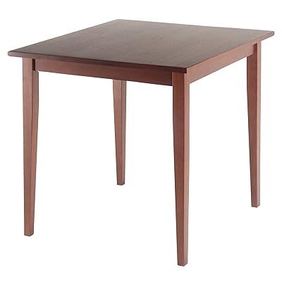 Winsome Wood Groveland Dining Table in Walnut Finish