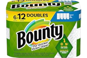 Bounty 1939879 Select-A-Size Kitchen Rolls Paper Towels 2-Ply 110 Sheets/Roll (74801/95054)