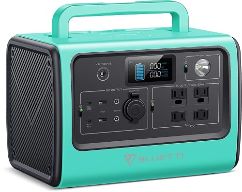 BLUETTI Portable Power Station EB70 716Wh Solar Generator LiFePO4 ...