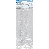 Wilton Party Bags, Clear, 4/9.5 Inch, 50 Count