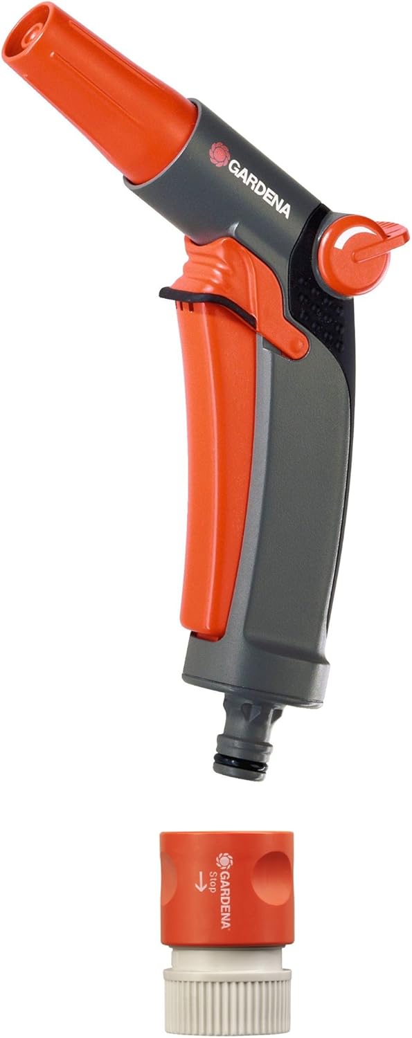 Gardena 9100 Comfort Gartenschlauch Spray Düse mit Quick Connect