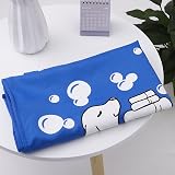 olyee Pet Laundry Bag 70x80cm for Washing Machine Hair-Free Knit Blue view 7