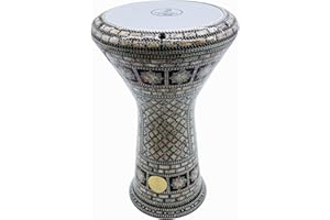 The 17.5" Gawharet El Fan Darbuka Doumbek NG 2.0 -Model (Arses)