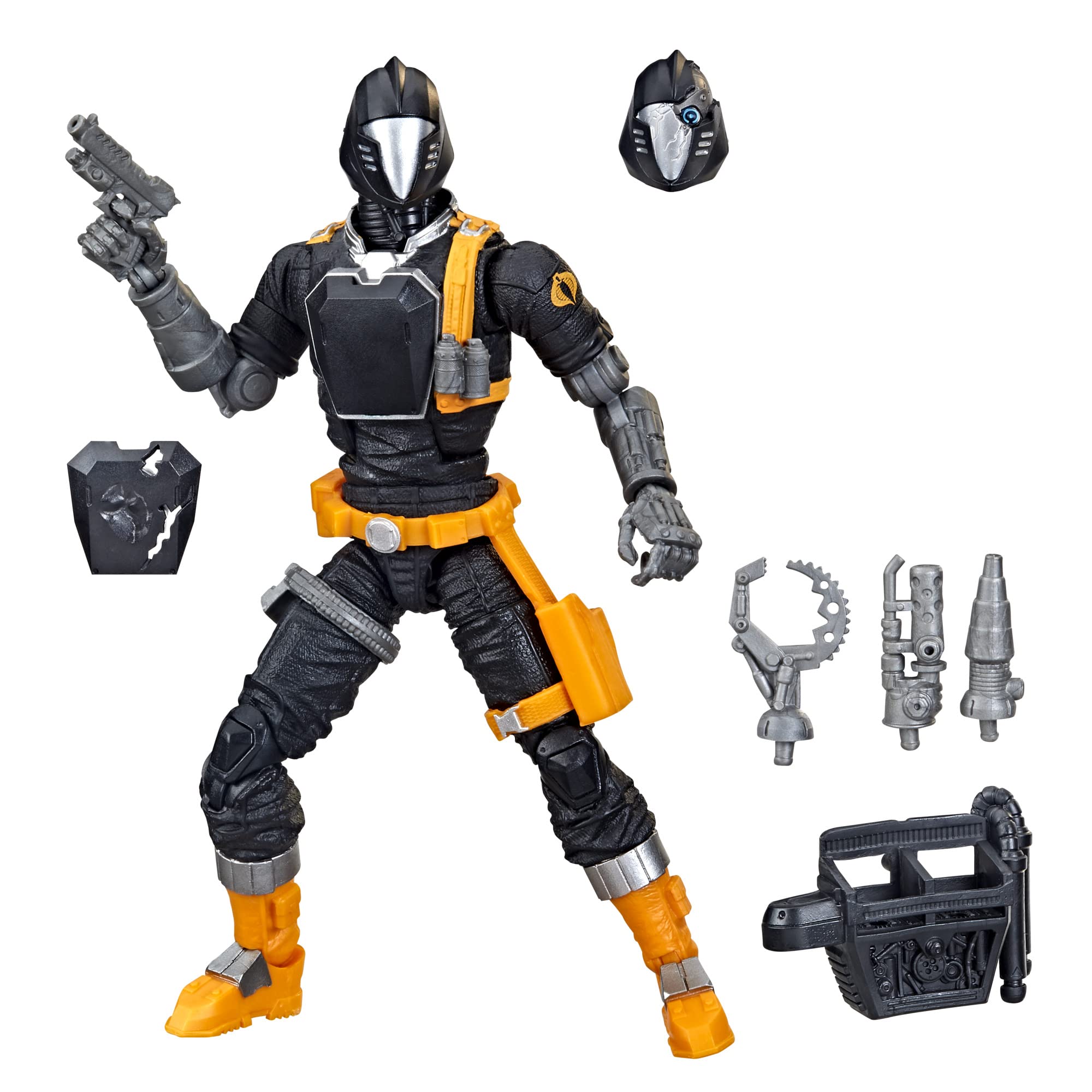 Hasbro G.I. Joe Classified Series B.A.T. Action Figure 33 Collectible Premium Toy with Multiple Accessories 6-Inch-Scale with Custom Package Art