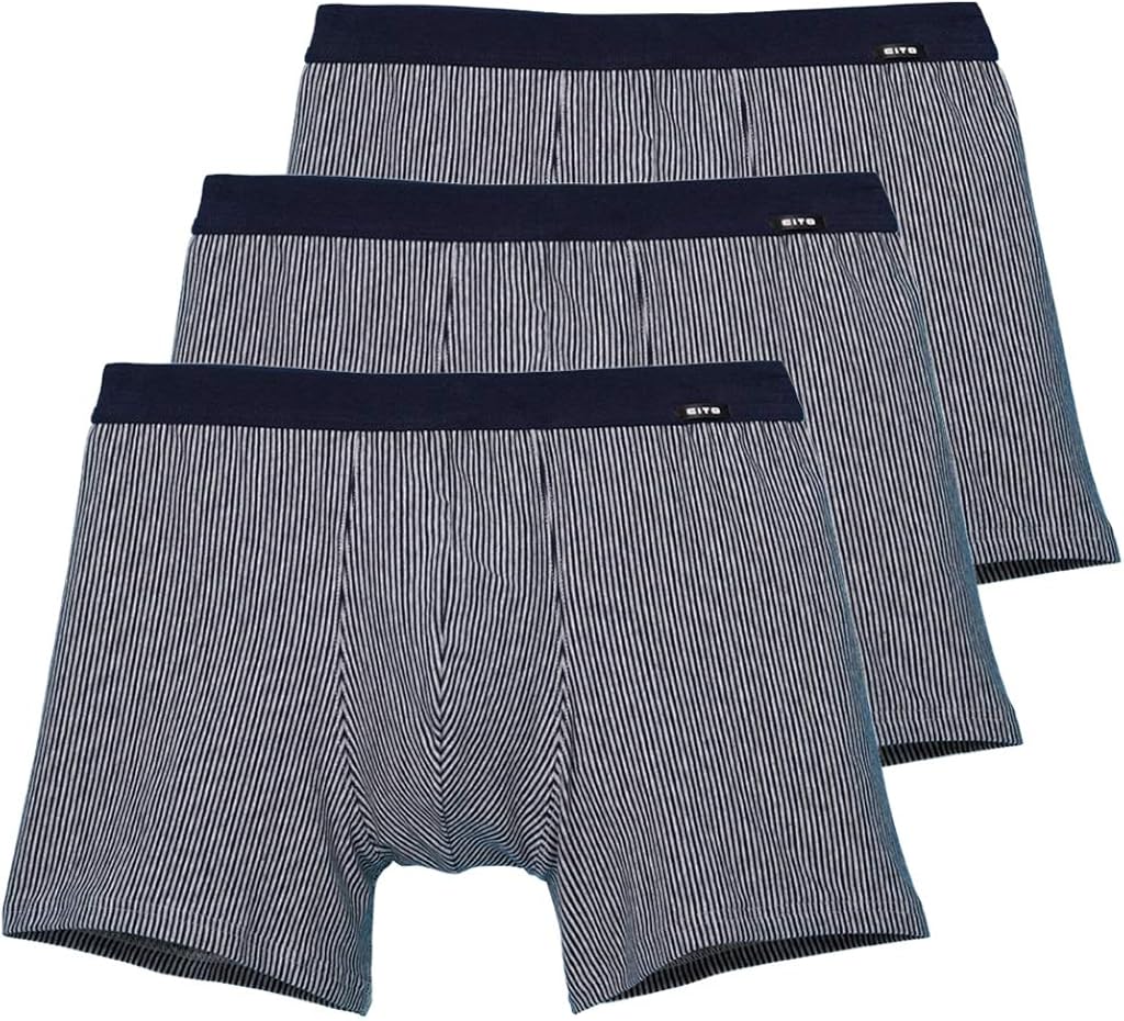 CiTO 3er Pack 24/7 Shorts - Pants - Herren - Unterhosen mit längerem Bein - Baumwolle - super ...