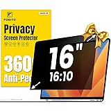 F FORITO 16 Inch 16:10 360° Laptop Privacy Screen
