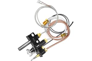 ZUVIUVIZ 69L18 Pilot Assembly Propane Gas (LP) , 108084-03 Propane Fireplace Pilot Assembly for Lennox Elite, IHP, Merit, Superior, Astria Direct Vent Fireplaces and Inserts , Replace 69L1801, J4118, 902162