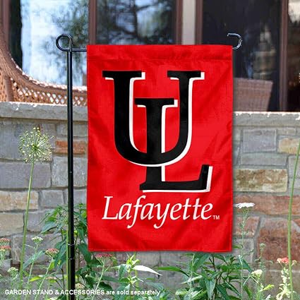 Amazon Com Louisiana Lafayette Ragin Cajuns Garden Flag And Yard