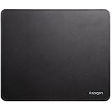Gaming Mouse Mat, Spigen Regnum [Stitched Edges] [320 x 270 x 2.54 mm] Mouse Pad With Premium-Textured Surface Mouse Mat Gaming Mouse Pad (12.6 x 10.6 x 0.1 inch) - A100 Medium Size (SGP11884)