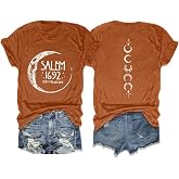 Halloween Shirts Womens Witch Tshirts Salem 1692 Shirt Spooky Tee Tops | They Missed One Shirt