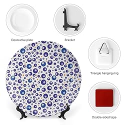 6 Inch Decorative Plate,Floral Porcelain