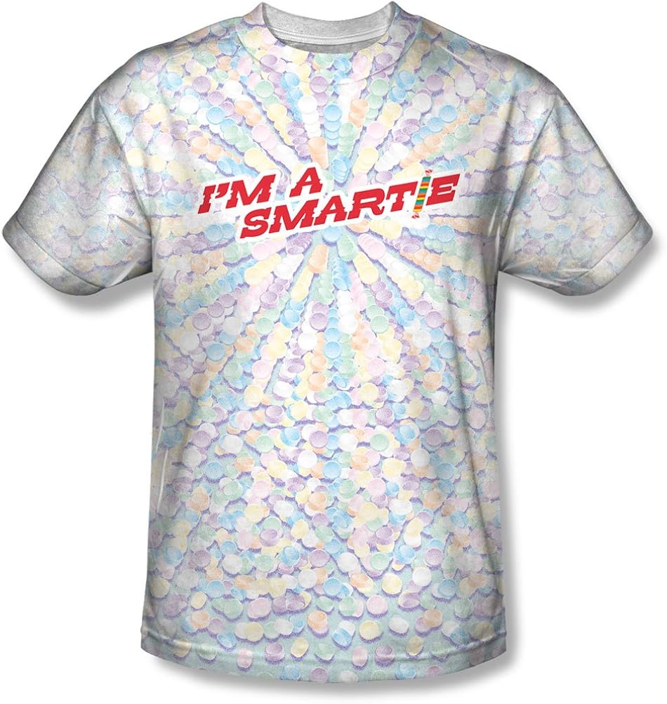 Smarties Mens Candy Explosion TShirt Amazon.co.uk Clothing