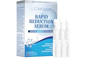 LE’PHOQUA Instant Wrinkle Reduction Eye Serum: Temporary Eye Tightener-Dark Circles Under Eye Treatment For Women Men-Anti Aging Serum Visibly Reduces Under-Eye Bags Wrinkles Dark Circles Fine Lines and Crow's