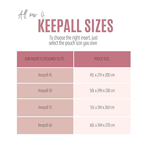 Keepall Bag Organizer for Lv Keepall 50 Insert Keepall 45