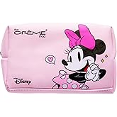 The Crème Shop Pink Travel Pouch – Cute Character-Inspired Cosmetic Bag for Makeup, Toiletries & Essentials
