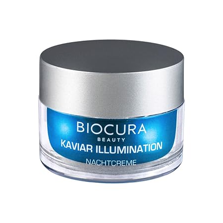 Biocura Beauty Kaviar Illumination Nachtcreme Luxuriose Spezialpflege 50 ml