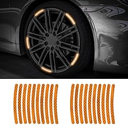 20PCS Reflective Car Wheel Decorative Stripe