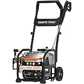 Giraffe Tools Crossfalls Retractable Pressure Washer Ultra, 2.6 GPM Heavy-Duty Flow, Wall-Mounted, Electric Power Washer for Car Detailing, Patio and Other Cleaning, 50ft with Cart