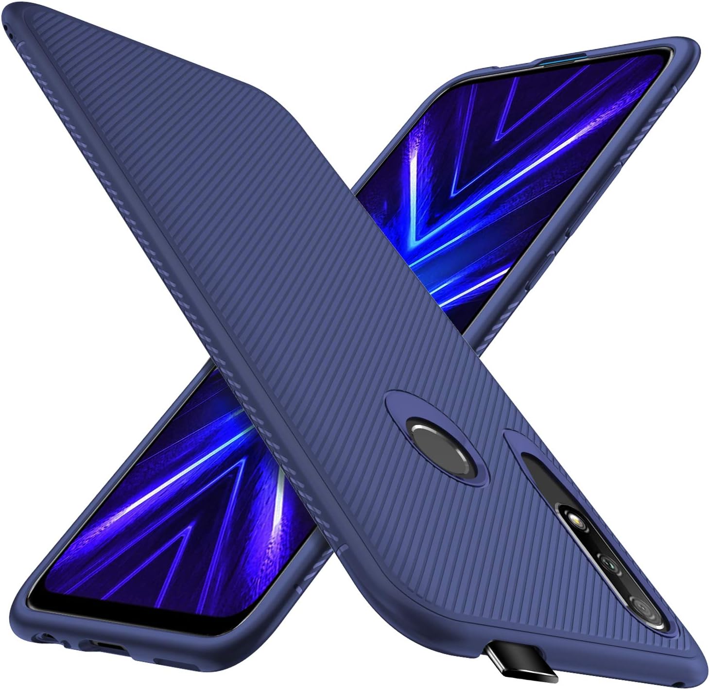 iBetter for Huawei P smart Z Case, for Honor 9X Case,Premium Soft Rubber Cover Shock Proof with Anti-Slip Ultra-Thin for…