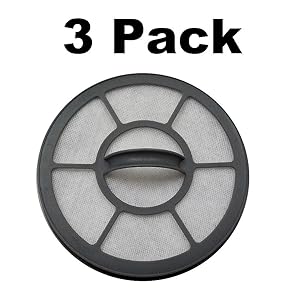 Filter fit Eureka EF-7 Airspeed One Vacuum 68657 3 Pack Gxfc