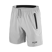 TCA Men's Elite Tech Lightweight Running or Gym Training Shorts with Zip Pockets