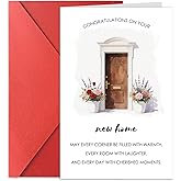kalokale New Home Greeting Card Housewarming Apartment Gifts for Women Men Congratulations on Having a New House Cards