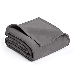 Vellux Plush Blanket King Size - Plush Bed Blanket