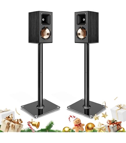 Amazon.com: Q Acoustics 3000i Stands - Pair (Black) : Electronics